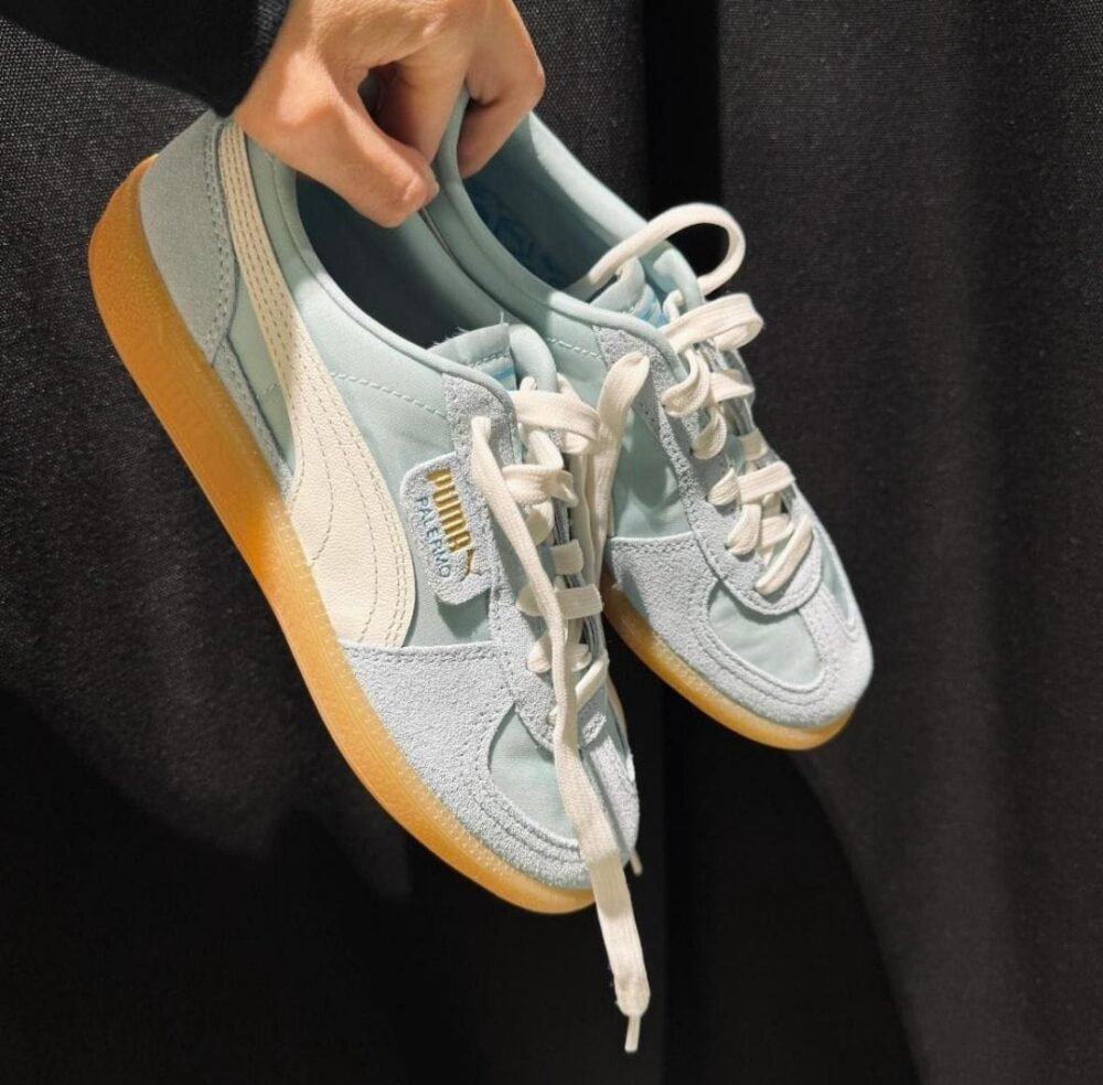 Light Color Puma Puma Palermo Light Blue - Buy first copy shoes online
