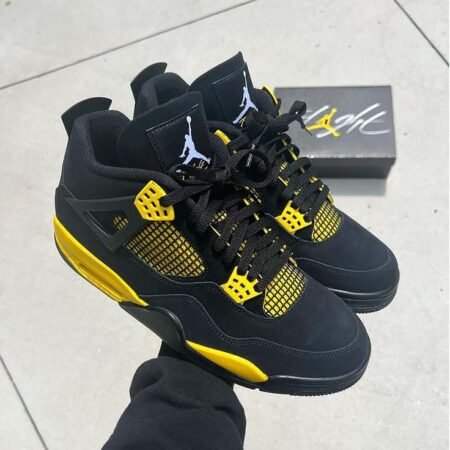 Nike Air Jordan 4 Thunder Yellow Semi UA