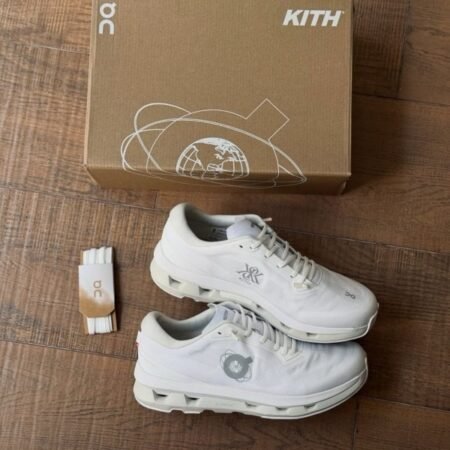 On Running X Kith Cloudzone White Ice