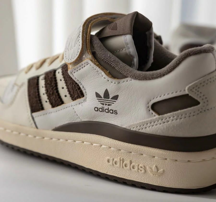 Adidas Forum 84 low mocha brown cream white - Image 6