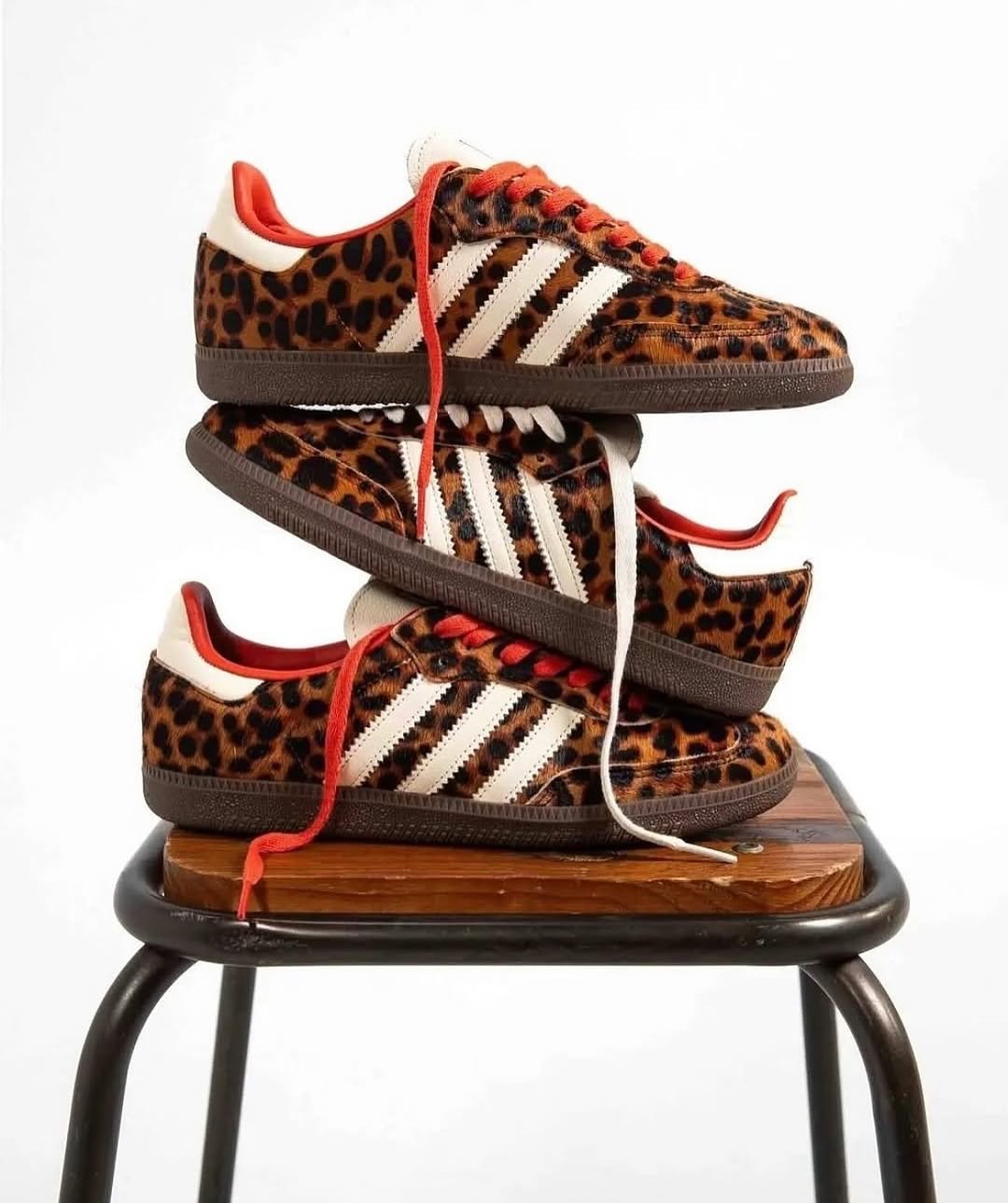 Adidas Samba OG Preloved Red Leopard - Image 7