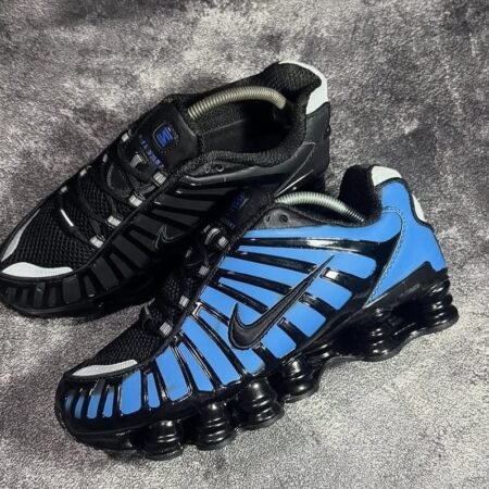 Nikee shox TL Black Blue Thermal colour change