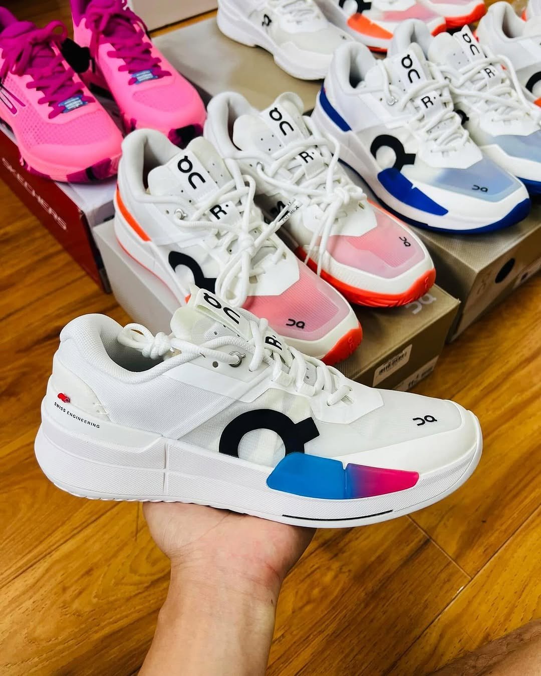 On Cloud Running The Roger Pro 2 White Malibu - Image 6