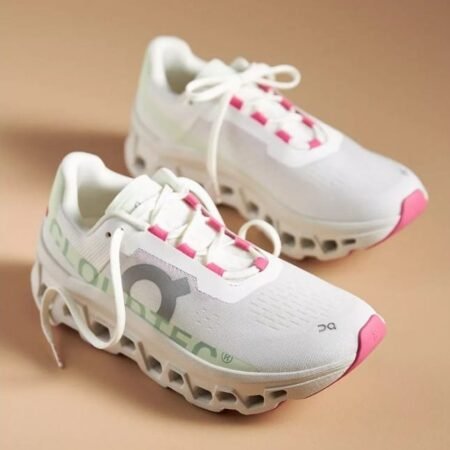 On CloudMonster Women White/Lima