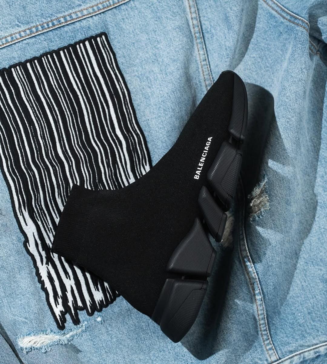 Balenciaga Speed Trainer Triple Black - Image 5