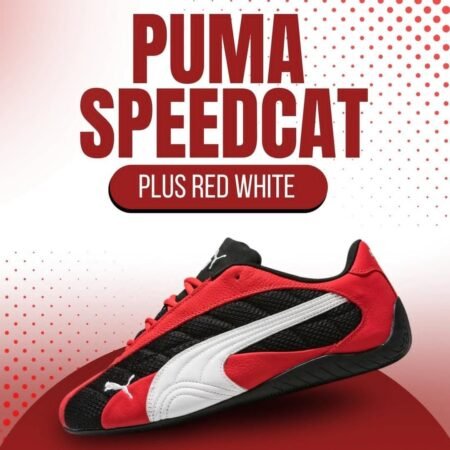 Puma Speed plus red white