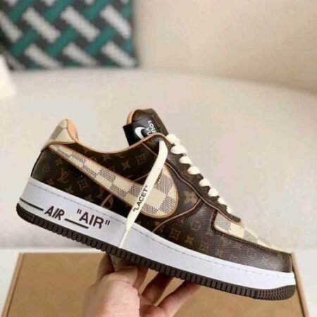 Nike Airforce 1 Low x Louis_ Vuitton By Virgil Abloh Brown