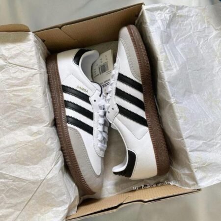 ADIDAS SAMBA WHITE-BLACK