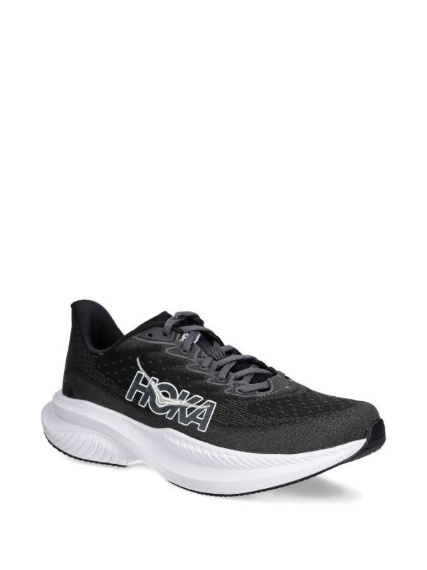 Hoka Mach 6 Black White - Image 4