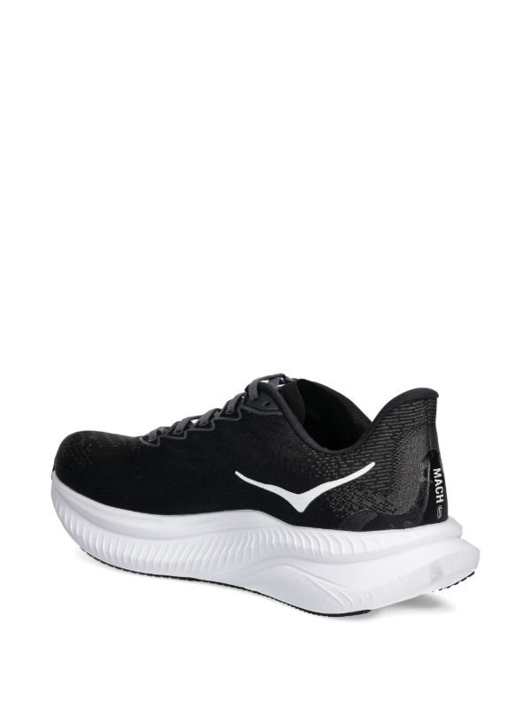 Hoka Mach 6 Black White - Image 5