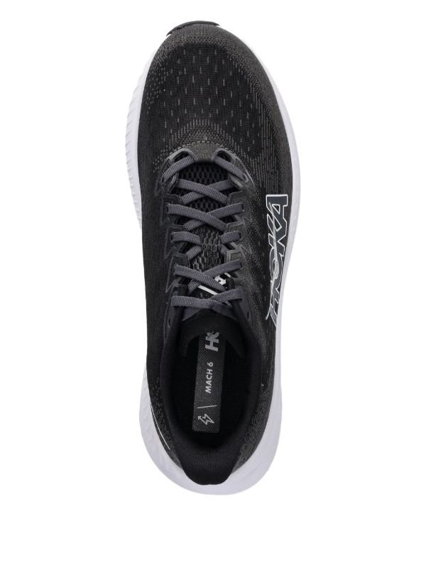 Hoka Mach 6 Black White - Image 2