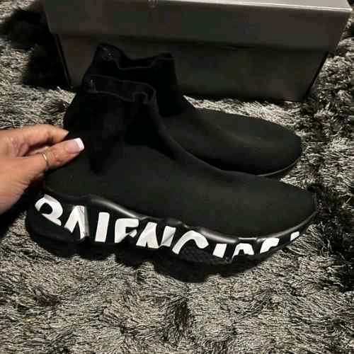 Balenciagaa Speed Runners Graffi black - Image 4