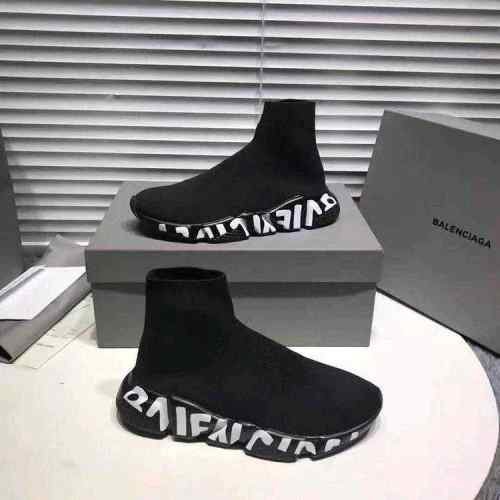 Balenciagaa Speed Runners Graffi black - Image 5