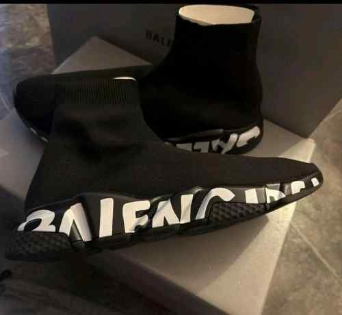 Balenciagaa Speed Runners Graffi black - Image 3