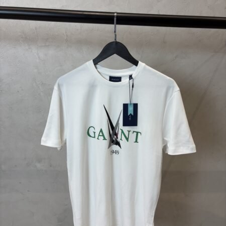 Gant Graphic Print White T-Shirt 1040