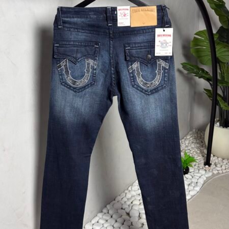 True Religion Straight Fit Dark Blue Jeans 1088