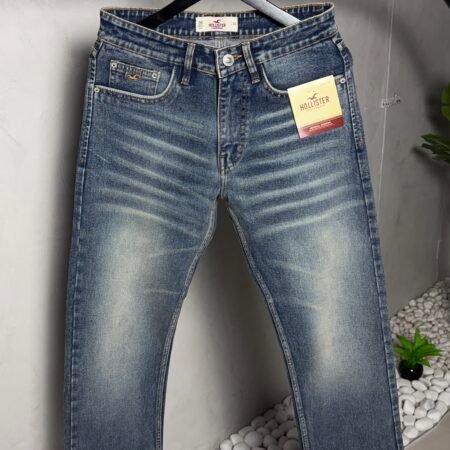 Holister Straight Fit Vintage Blue Jeans 1092
