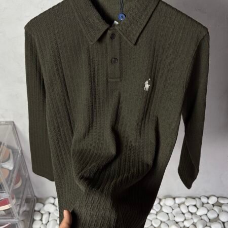 Ralp_h Lauren Premium Textured Knit Polo 1051