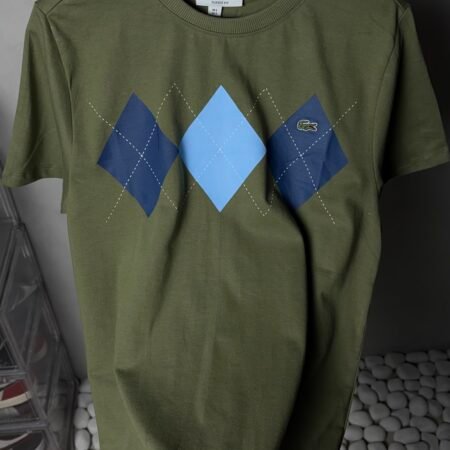 Lacost_e Diamond Print T-Shirt 1230