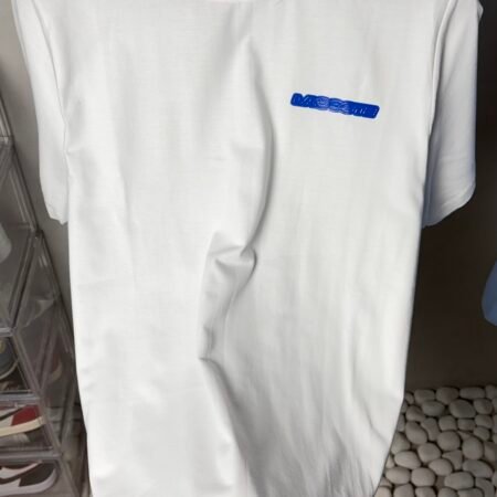 Lacost_e Drip Logo White T-Shirt 1234