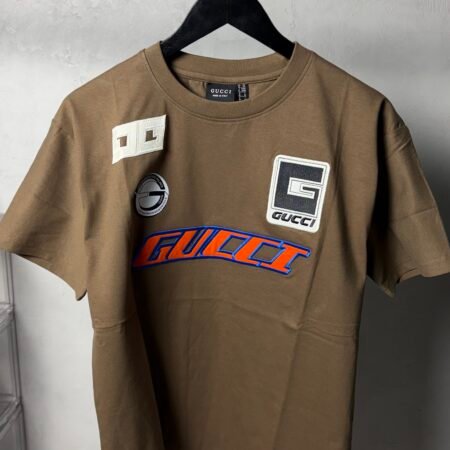 Gucc_I Premium Patch Logo T-Shirt 1302