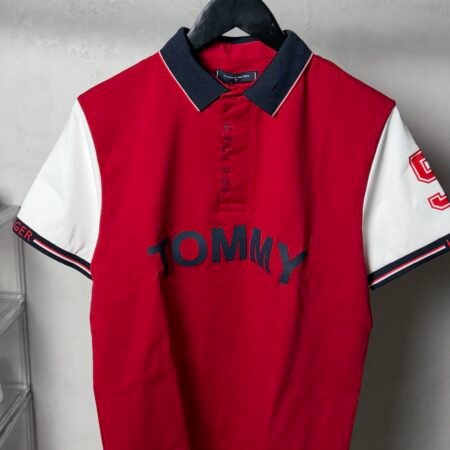 Tommy NYC 1985 Signature Polo T-Shirt with OG Packaging 1319