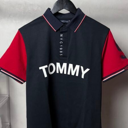Tommy NYC 1985 Signature Polo T-Shirt With OG Packaging 1318