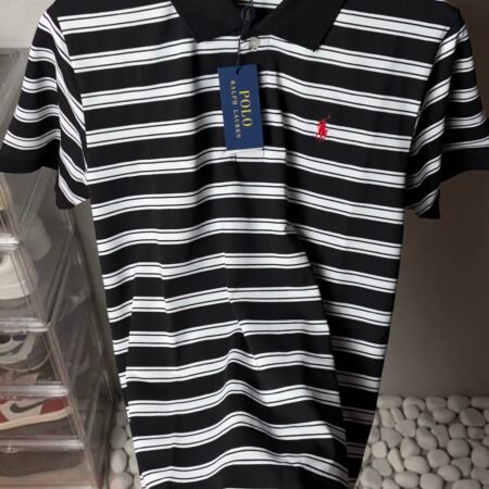 Ralp_h Laure_n Premium Striped Polo With OG Packaging 1347
