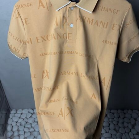 Arman_i Exchange All Over Logo Polo T-Shirt with OG Packaging 1372