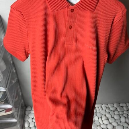 Ted Bake_r Premium Ribbed Polo T-Shirt 1434