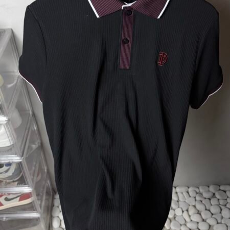 Ted Bake_r Premium Ribbed Polo T-Shirt 1436