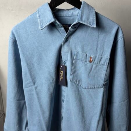 Ralp_h Laure_n light wash Premium Denim shirt 1444