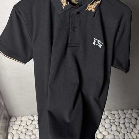 Burberr_y Premium Polo T-Shirt with OG Box Packaging 1457