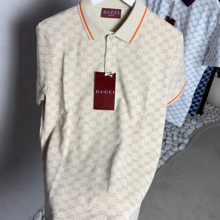 Gucc_i Premium Monogram Polo T-Shirt 1752