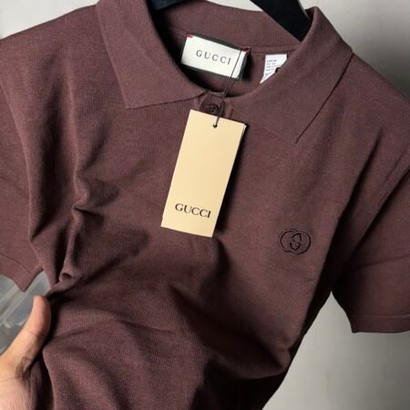 Gucc_i Premium Knit Polo T-Shirt 1781