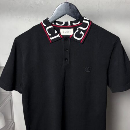 Gucc_i Premium Imported Knit Polo T-Shirt 1565