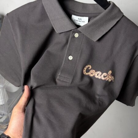 Coa_ch Premium Polo T shirt with OG box packaging 1820