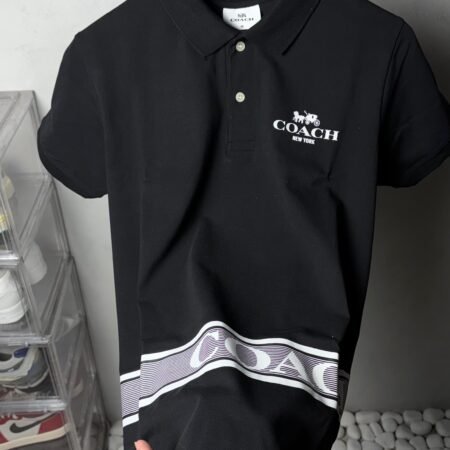 Coa_ch Premium Polo T shirt with OG box packaging 1816