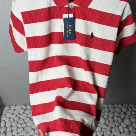 Ralp_h Laure_n Premium Knig Striped Polo T-Shirt 1468