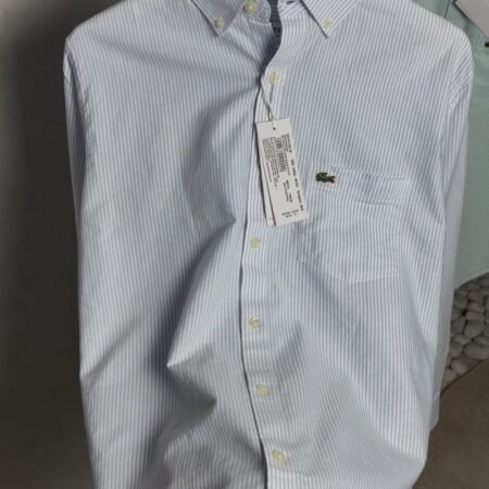 Lacost_e Premium Linen Striped Shirt 1993