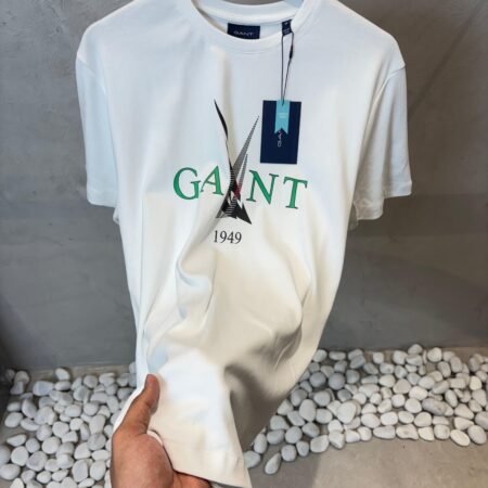 Gant Graphic Print White T-Shirt 1040