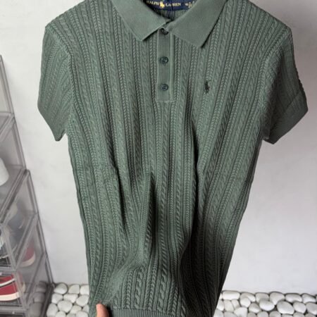 Ralp_h Lauren Premium Knit Polo T-Shirt 2024