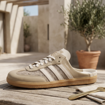 ADIDA.S SAMBA MULE BEIGE