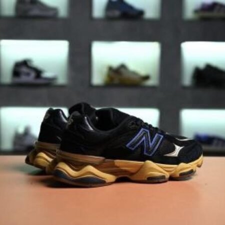 007 9060 black Royal Gum Unisex Sneakers U9060RE