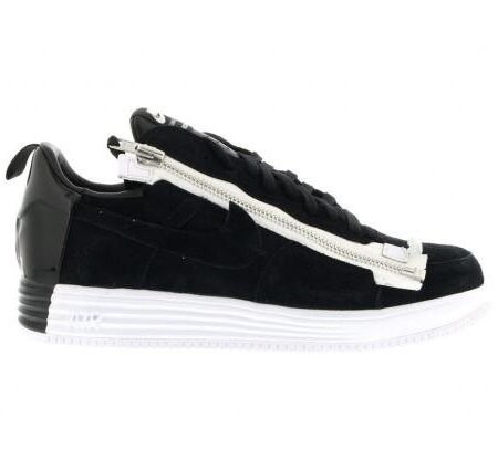 Nikee Lunar Force 1 Acronym Black White