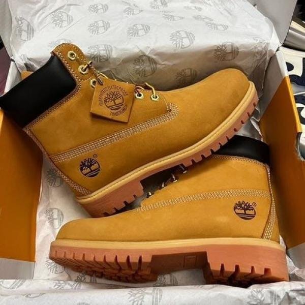 TIMBERLAND LONG BOOT WHEAT BROWN TAN PREMIUM - Image 3