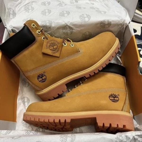 TIMBERLAND LONG BOOT WHEAT BROWN TAN PREMIUM