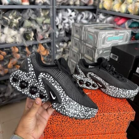 NIKKE AIRMAX DN SAFARI BLACK WHITE WITH OG BOX FIX