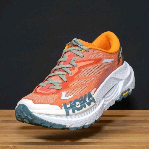 Hoka Mafate X Trail Running Feldspar Mountain Fog - Image 4